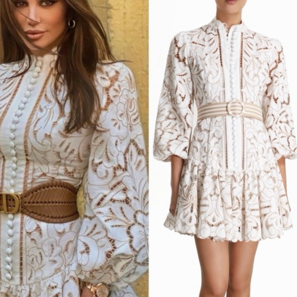 Zimmermann Edie embroidery dress
